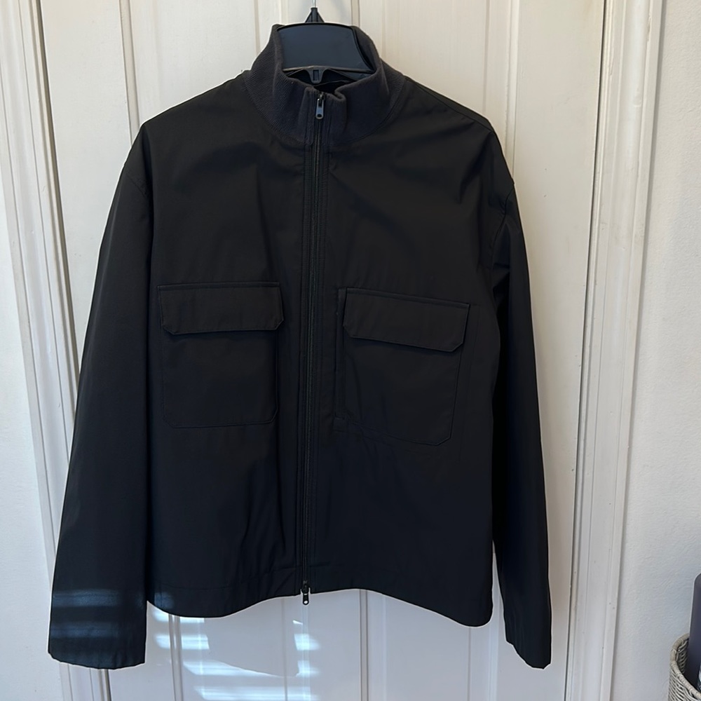 DKNY men’s black soft  lined jacket. Size large